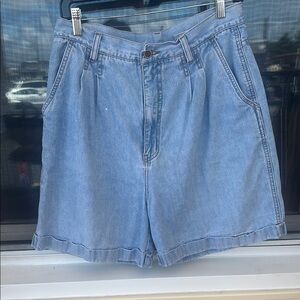 Vintage bill blass pleated shorts Bl